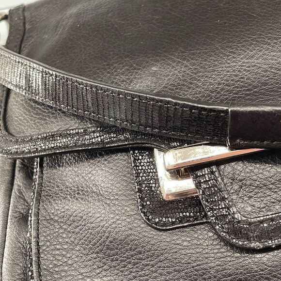 Coach Crossbody Bag‎ Medium Black Taylor Flap Soft Leather Convertible COA - Picture 8 of 13